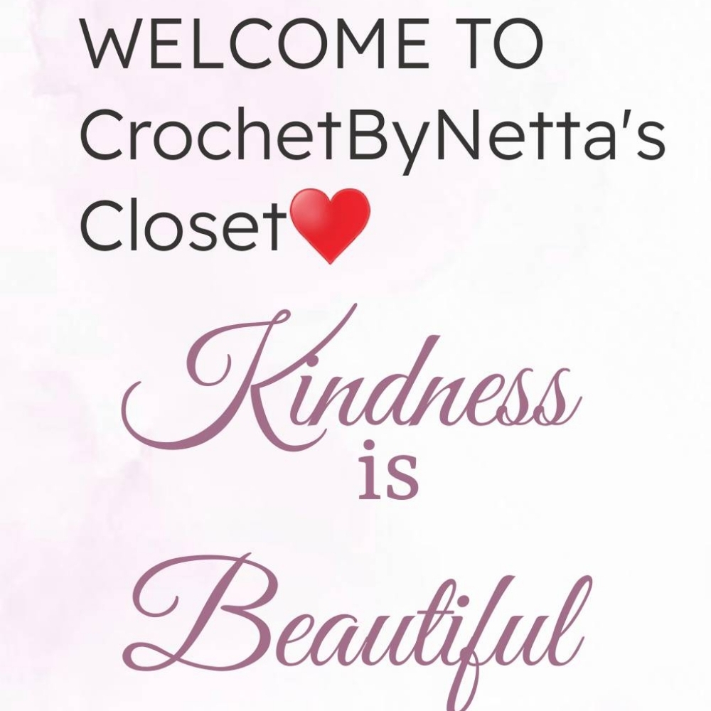 CrochetbyNetta's Live 5/18 @ 9:15pm. Like this listing to be notified!